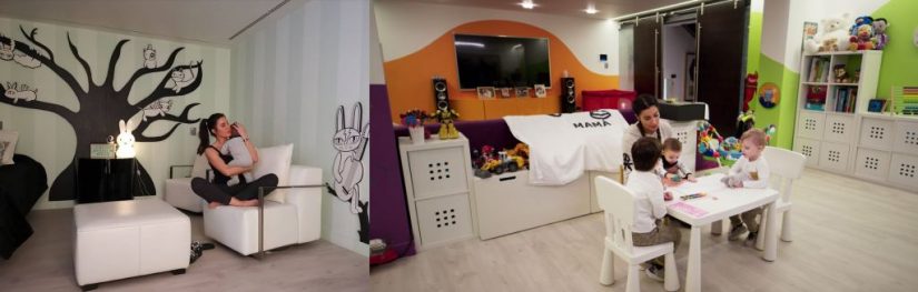Zonas infantiles en la casa de Pilar Rubio y Sergio Ramos