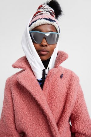 Abrigo borreguito doble botonadura