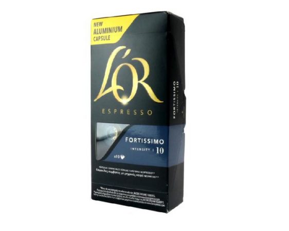 Capsulas de café L’OR ESPRESSO Fortissimo
