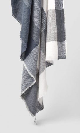 Bufanda de cuadros  Zara, Primark