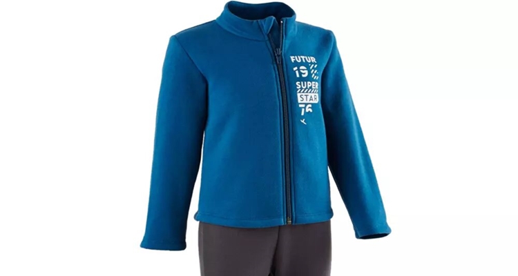 Chándal Decathlon aterciopelado