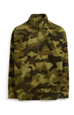 Forro polar de camuflaje de Primark