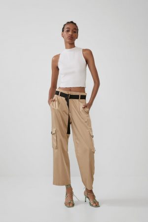 pantalones militares de Zara