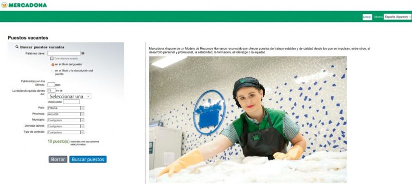 portal de Empleo Mercadona