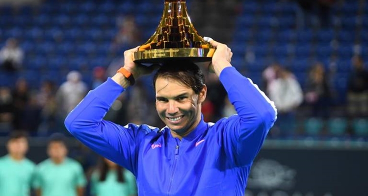 Rafa Nadal Abu Dhabi victoria