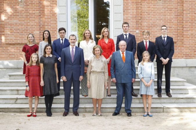 miembros de la realeza española