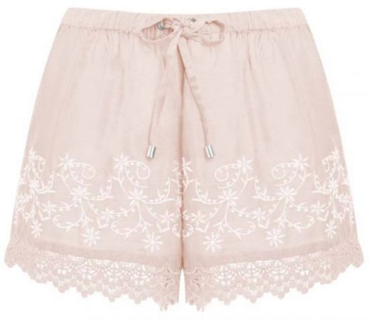 shorts Primark y Zara