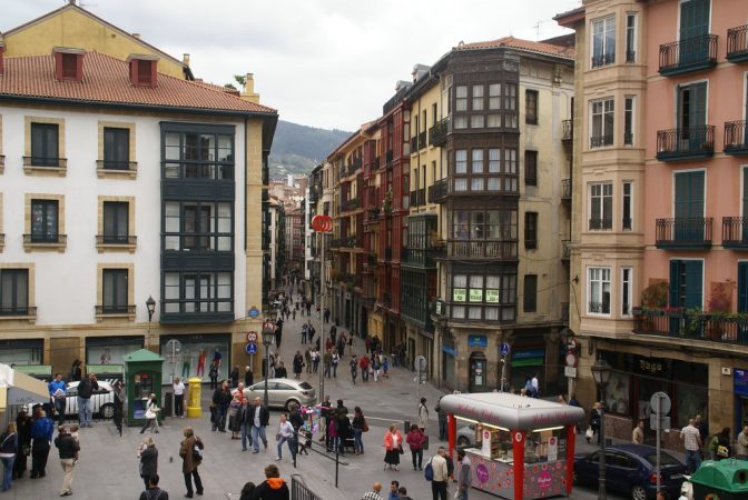 Siete Calles, Bilbao barrios España