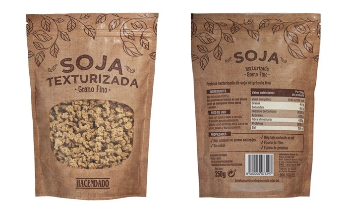 Soja texturizada de Mercadona