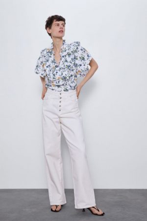 Cuerpo estampado flores