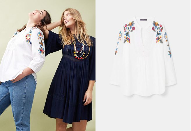 camisa valentino mango