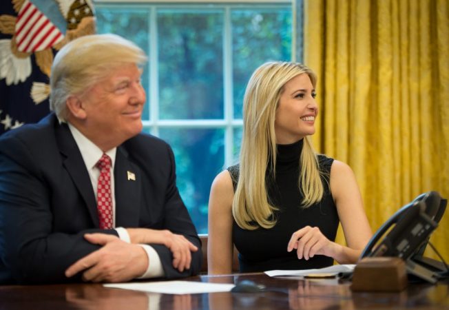 ivanka y donald trump