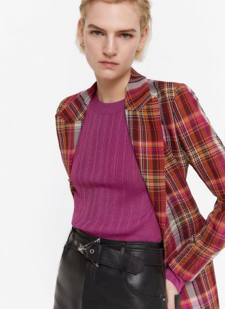 Jersey canalé brillo