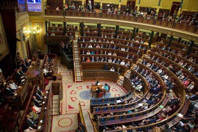 Parlamento España, Felipe VI, Pedro Sánchez Casa Real