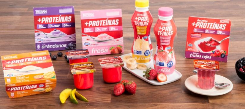 productos con proteínas Carrefour y Mercadona