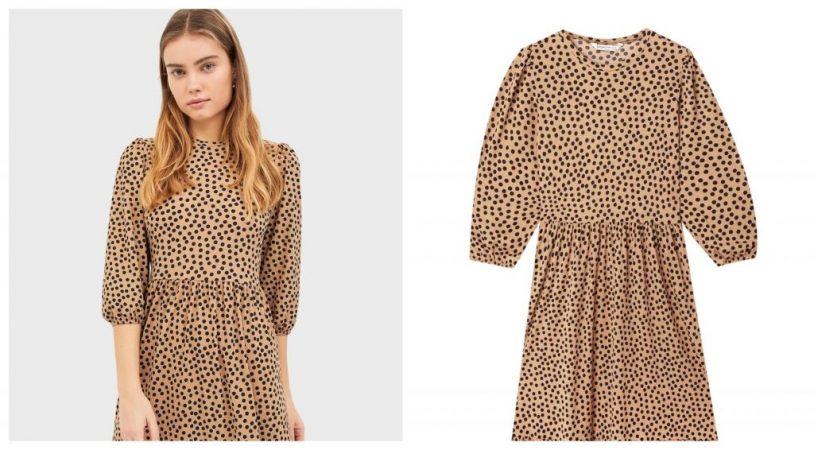 vestido largo stradivarius