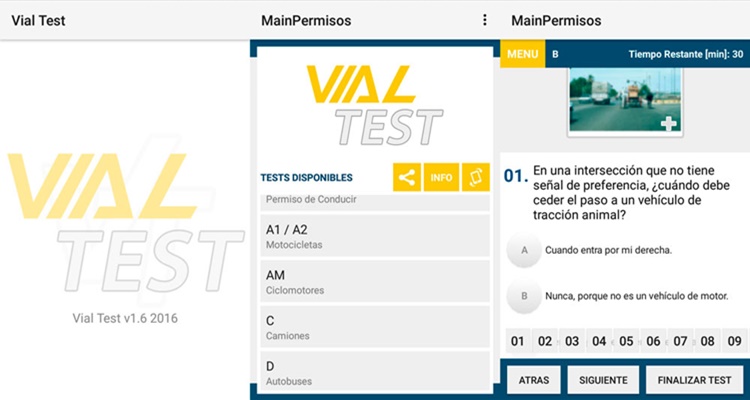 VialTest, la aplicación más completa