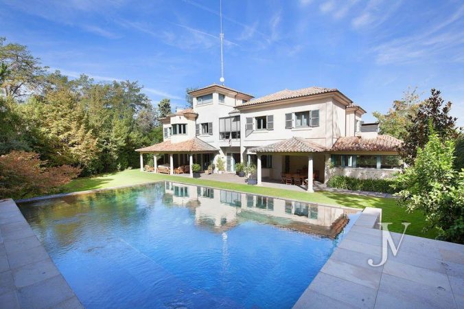  villas de lujo Madrid, con jardín
