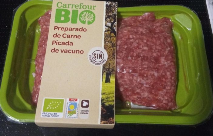 Carne picada bio