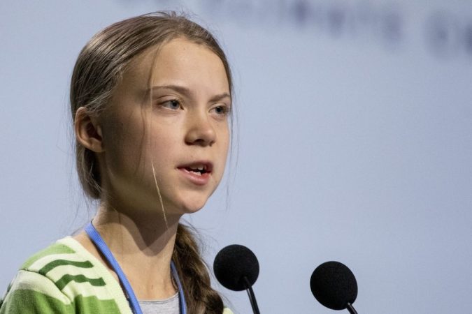 Greta Thunberg con asperberg