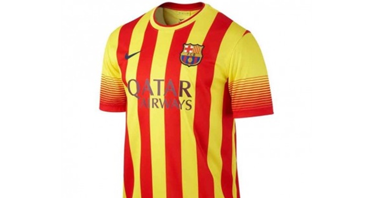 Camiseta oficial FC Barcelona: senyera