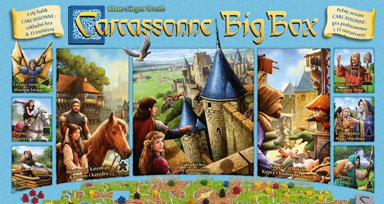Carcassone, juegos de mesa