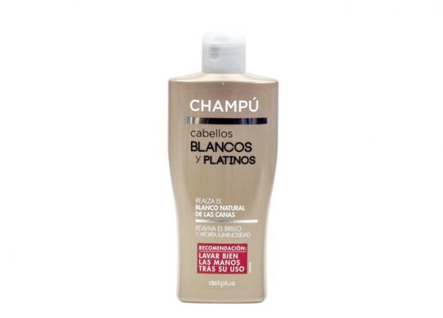 Champú para pelo blanco Deliplus Mercadona