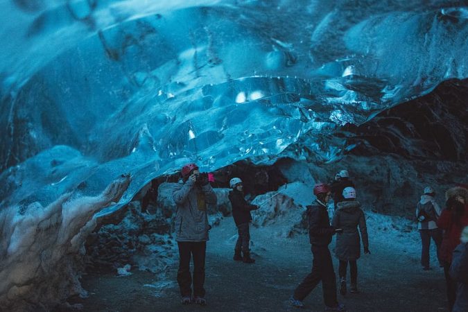 Cueva de hielo de Islandia