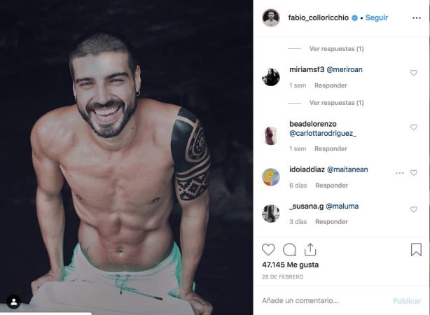 Supervivientes: los concursantes más sexys que calentaron a la audiencia 12 Merca2.es Fabio Colloricchio de Supervivientes 2019