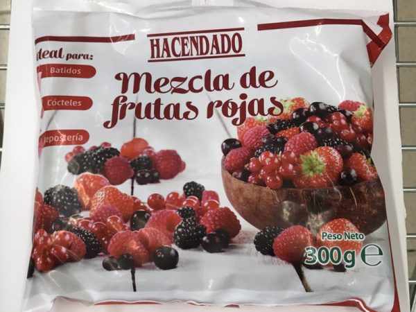 frutos rojos mercadona