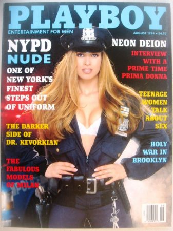 portada mujer policia playboy