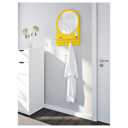IKEA: decora tu habitación con estos objetos durante la cuarentena 20 Merca2.es saltroed mirror with shelf and hooks yellow 0387967 PE559105 S5 Merca2.es