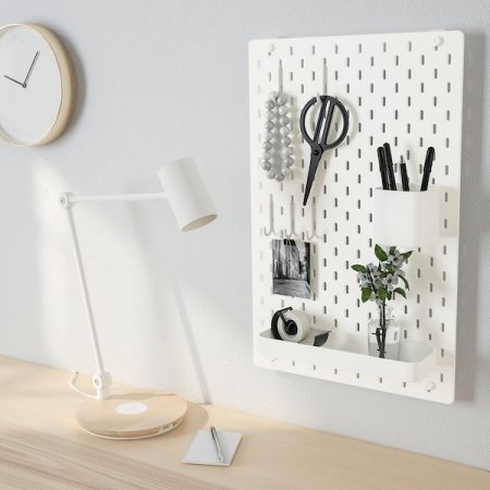 IKEA: decora tu habitación con estos objetos durante la cuarentena 21 Merca2.es skadis pegboard combination white 0719660 PE732126 S5 Merca2.es