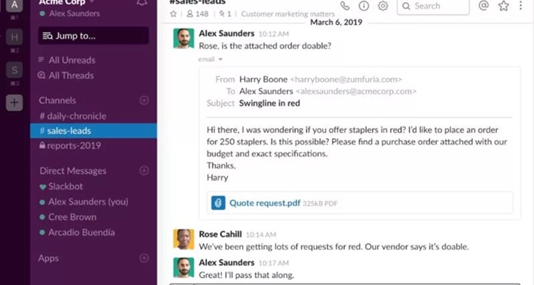 Slack, herramientas gratuitas teletrabajar