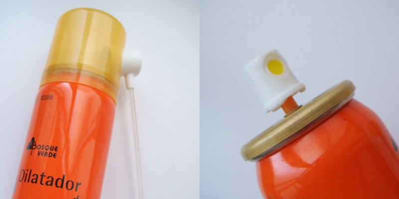 spray dilatador calzado
