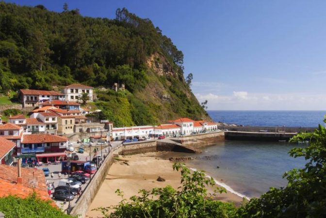 Tazones Pueblos para comer pescado: 