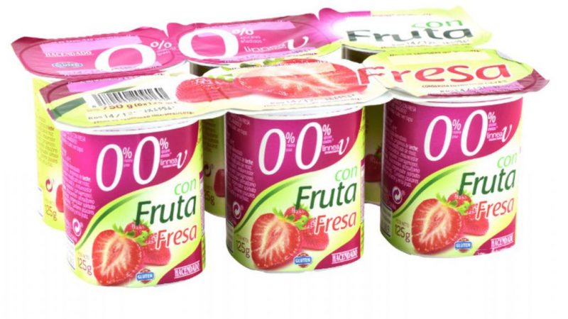yogur fresa hacendado