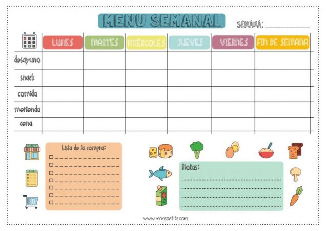 Consejos saludables de nutricionistas y dietistas mientras no salgas de casa 14 Merca2.es menu comidas