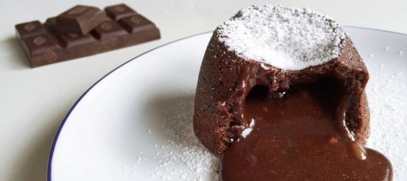 recetas coulant de chocolate