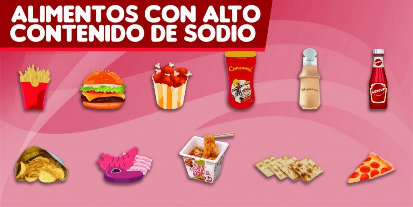 comidas con sodio