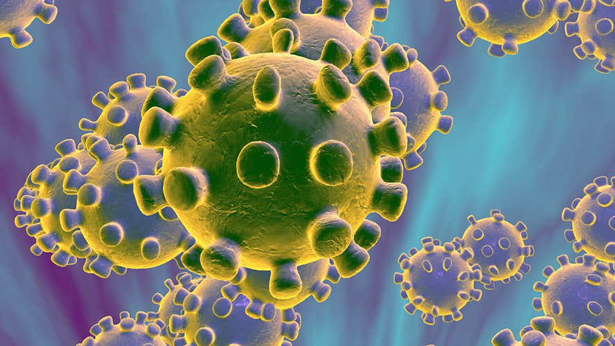 El usuario más cachondo de Twitter: un coronavirus que busca la sonrisa