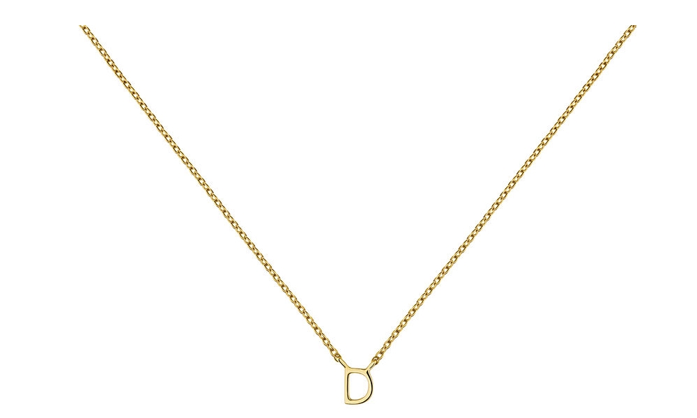 Joyas, colgante con inicial