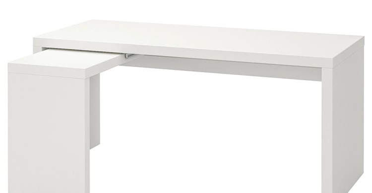Teletrabajar, Ikea: MALM, El Corte Inglés, Leroy Merlín