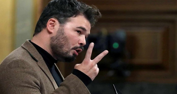 Zasca Rufián a Santiago Abascal