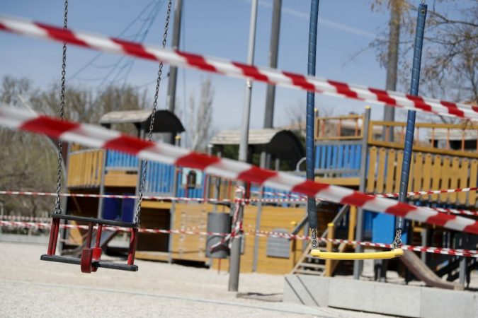 parque-clausurado-niños