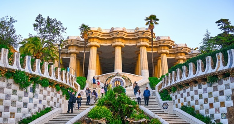 Parque Güell, Barcelona, obra Gaudí
