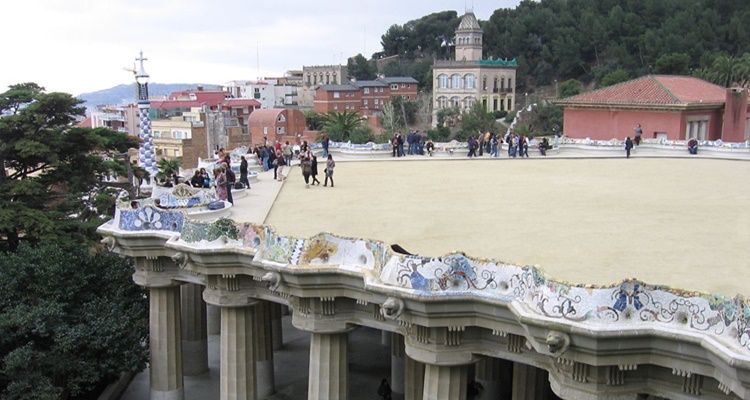 Teatro Griego: Parque Güell, Barcelona