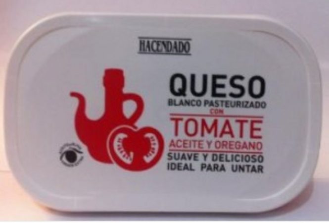 queso untar sabor tomate Mercadona
