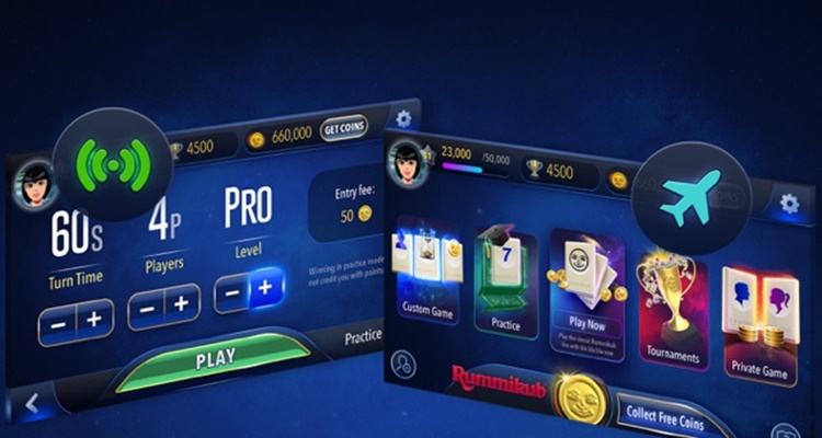 Rummikab, juegos clasicos online, amigos