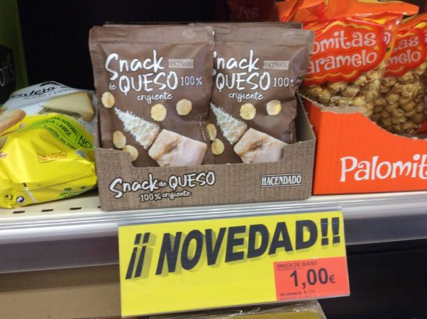 snacks queso mercadona